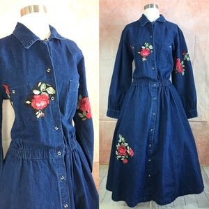 Vintage Blue jean dress